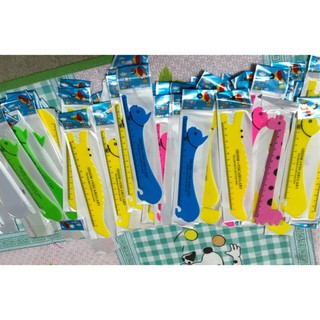 Thước kẻ hình các con vật VPP9SPTS Bikerstorethainguyen eefy1