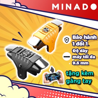 Nút bắn Pubg Mobile ff chơi game siêu nhạy Hoàng Kim cầm chơi game điện thoại pubg ros freefire MINADO