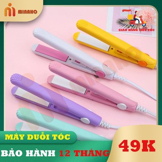 Máy duỗi tóc, máy uốn tóc mini Minaho tiện lợi, tặng kèm hộp đựng xinh xắn