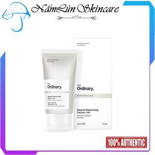 Kem dưỡng Natural Moisturizing Factors + HA  - The Ordinary [Bill Sephora USA]