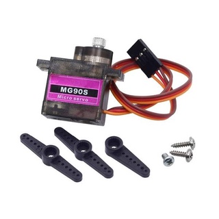 [VIETRC] Servo MG90S (loại tốt) đầu trục kim loại độ bền cao loại tốt