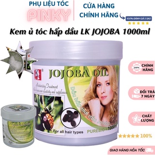 Kem ủ tóc hấp dầu xã tóc JOJOBA 1000ml siêu mềm mượt cực thơm