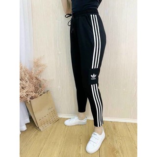 [FREE SHIP]Quần thể thao jogger chất umi hàn , [VIDEO+ẢNH THẬT] 3sọc kẻ das