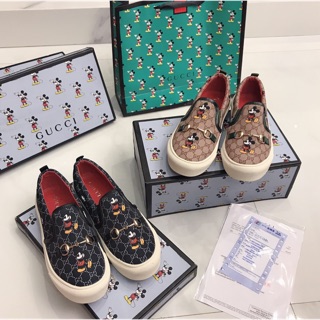 Giày lười thể thao Guc ci Mickey hot lắm (chat trước check size ạ)