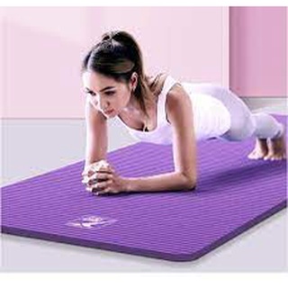 Thảm tập yoga TPE 2 lớp 6mm cao cấp (Tím) TPS