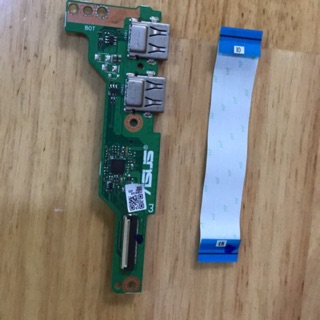 Board cổng úb và cáp nối laptop asus X510 X510U X510ua S510 S510U