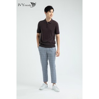 [NHẬP WABRTL5 GIẢM 10% TỐI ĐA 50K ĐH 250K ]Quần dài họa tiết kẻ nam IVY moda MS 22E2769