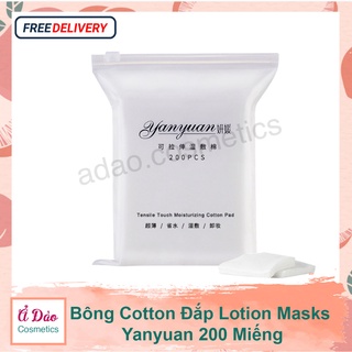 [HOT,FS] Bông Cotton đắp Lotion Mask 200 Miếng