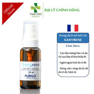 SANYRENE - Urgo [Chai 20ml] - Dung dịch xịt loét do tì đè nhập từ Pháp [Sany rene]