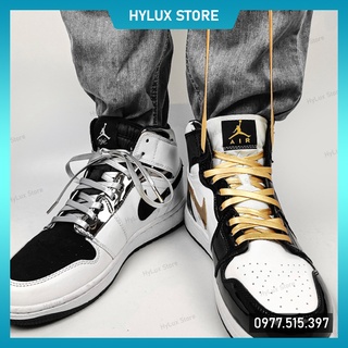 Dây giày Nike Vàng, Bạc - Gold, Silver cao cấp