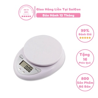 Cân tiểu ly nhà bếp điện tử 5kg hàng chính hãng bảo hành 12 tháng