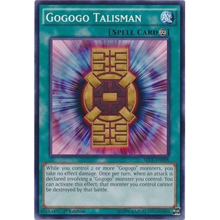 Thẻ bài Yugioh - TCG - Gogogo Talisman / SECE-EN098'
