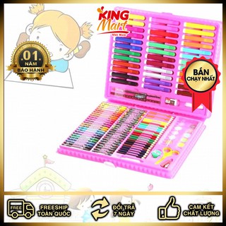 Bộ bút màu 151 chi tiết cho bé bút chì màu màu nước bút sáp(mới)