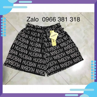 Quần Short 3 màu Kẻ Chữ Chất Đẹp Mát