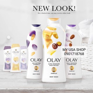 Sữa tắm chăm sóc da ❤️ Sữa tắm Olay Mỹ 650ml đủ mùi