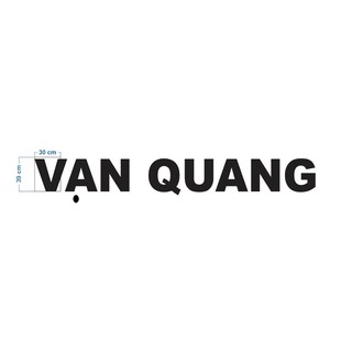 cắt chữ alu gương vàng theo yêu cầu