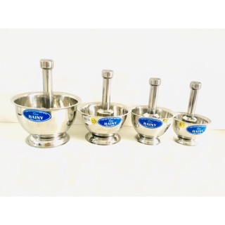 Bộ Chày Cối Nhà Bếp Inox 201 Rainy