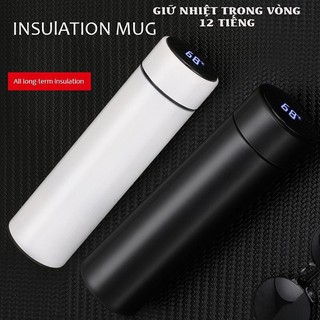 Bình Giữ Nhiệt Hiển Thị Nhiệt Độ Cao Cấp Bằng Inox