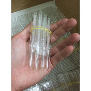Combo 10 Ống Hút Mụn Thủy Tinh