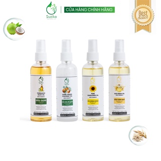 Dầu dưỡng SUZIKO thiên nhiên cấp ẩm giúp tóc chắc khỏe 100ml