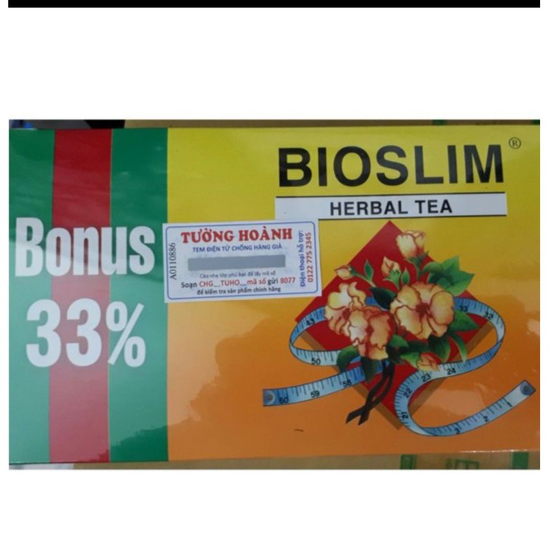 Trà giảm cân Bioslim