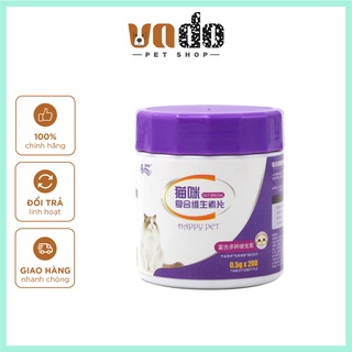 Vitamin cho mèo (vitamin tổng hợp rất tốt cho mèo bầu, mèo con) bổ máu, dưỡng lông và phát triển toàn diện)