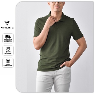 Áo thun polo nam, áo phông ngắn tay có cổ thương hiệu cao cấp vnline - APLCTL887
