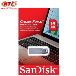 USB Sandisk Cruzer Force CZ71 16GB (Bạc)