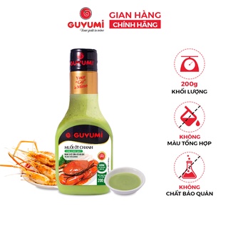 Muối ớt chanh Nha Trang GUYUMI gia vị sốt chấm hải sản thơm ngon 200gr