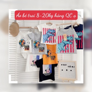 Áo thun cộc tay Quảng châu mềm mát cho bé trai