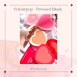 [Mã 44FMCGSALE1 giảm 10% đơn 250K] Phấn má Colourpop Pressed Powder Blush vỏ trái tim