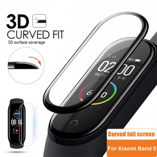 Miếng dán bảo vệ màn hình bằng TPU mềm trong suốt cho vòng tay thông minh Xiaomi Mi Band 5 không phải kính cường lực