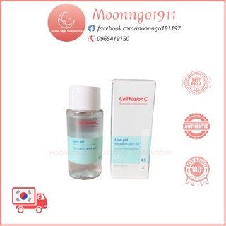 [Mini] Nước Tẩy Trang Và Toner Cell Fusion C Low pH