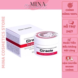 Ciracle Red Spot Cream [Sạch mụn 100%-Hàng Auth]  Kem Ciracle giảm mụn, xóa mờ vết thâm, trắng da hiệu quả