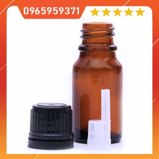 Lọ thủy tinh 10ml đựng tinh dầu Nguyên liệu làm mỹ phẩm Nguyên liệu làm son handmde <3 Panda Store