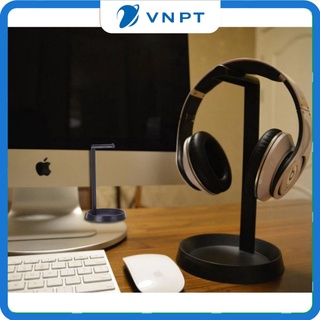 Giá đỡ headphone, kệ treo tai nghe sáng tạo bằng hợp kim nhôm gắn trên đầu chắc chắn, phong cách.