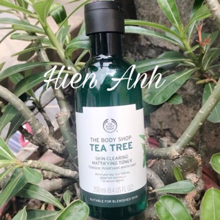 Nước hoa hồng Tea tree The body shop
