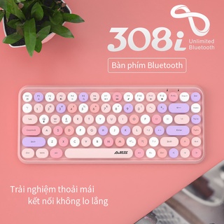 Bàn phím Ajazz I Bàn phím không dây Bluetooth mini cho điện thoại ipad laptop macbook giá rẻ 308i