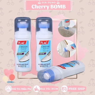Chai Cọ Đầu Chổi/Xịt Tẩy Trắng Giày Dép - Lọ Nước Đánh Giày Tẩy Ố - Dung Dịch Làm Sạch Vết Bẩn Túi Sách G