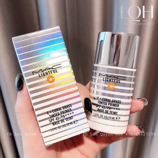Kem chống nắng kiêm lót MAC LightFul C+ Coral Grass Primer SPF45/ PA++++ 30ml