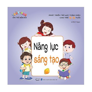 Sách - Toán - Anh cho trẻ (4-6T) - Năng lực sáng tạo
