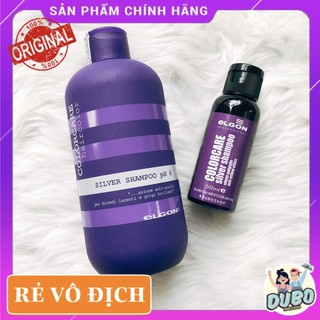 [CHÍNH HÃNG] Dầu Gội Khử Vàng, Dầu Gội Tím ELGON- Giữ màu, khử vàng cho tóc tẩy, nhuộm (F-A-K-E ĐỀN X10)