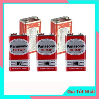 Pin 9v Vuông  Đỏ Panasonic Chính Hãng 6F22DT/1S