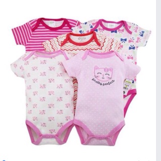 Set 3/5 body bé gái xk vải mềm