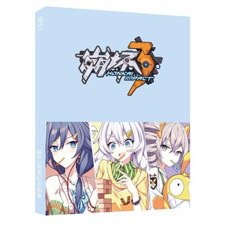 Photobook Honkai Impact 3 bìa mềm album ảnh tặng kèm poster tập ảnh