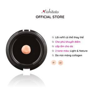 Lõi cushion trang điểm, che khuyết điểm, chống nắng, kiềm dầu Umikara Airless 15g