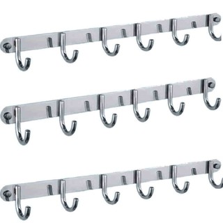 combo 3 móc áo, 6 móc inox 100% (Việt Nam) bền đẹp, chắc chắn