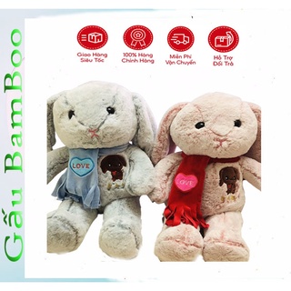 Thỏ Nhồi Bông Tai Dài Chất Lượng Cao - TB49