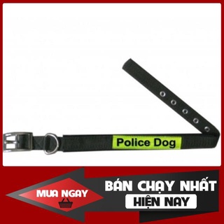 Vòng cổ Police cho Chó (3 size) 0