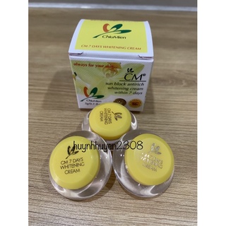 [Chính Hãng_3gr] Kem dưỡng da, chống lão hóa, loại bỏ mụn, sáng da CM ChiuMien sun block.